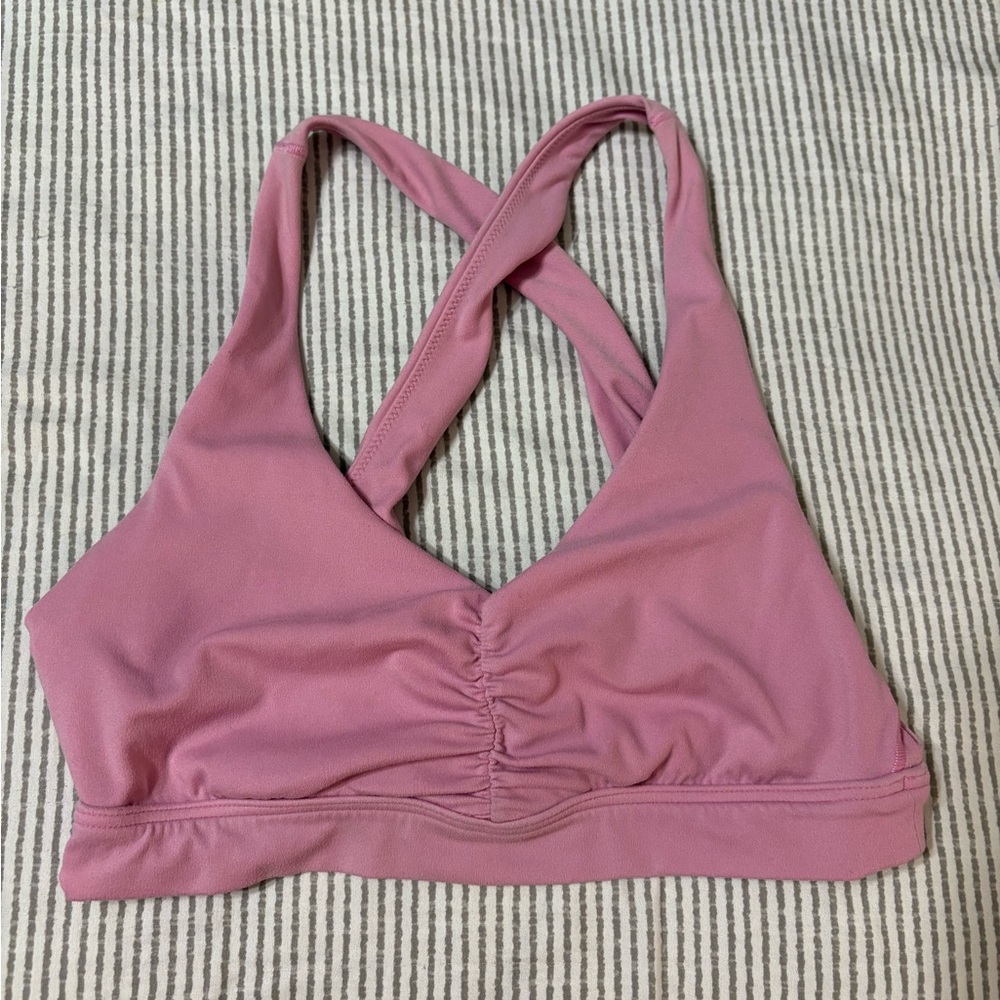 Offline by Aerie Pink‎ Cross-Back Bralette